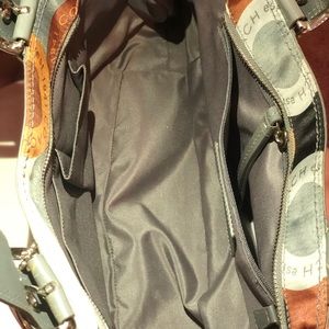 Coach Bags - COACH SOHO OP ART GRAY/ MULTI COLOR SATIN HANDBAG Coach Bags - COACH SOHO OP ART GRAY/ MULTI COLOR SATIN HANDBAG